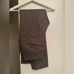 Vince Camuto Trousers - brown/black/white checkered - Size 6